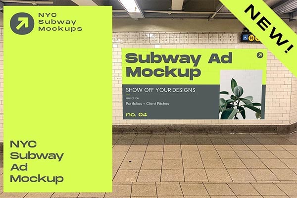 21+ Subway Mockups | Photoshop | Vector | EPS | Free & Premium Subway Mockup Formats